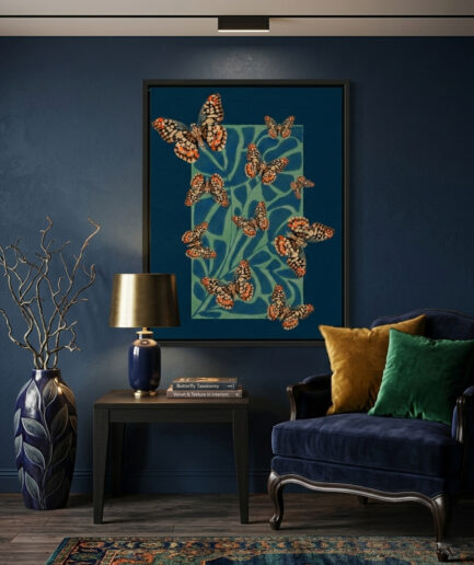 Whispers in the Indigo Garden